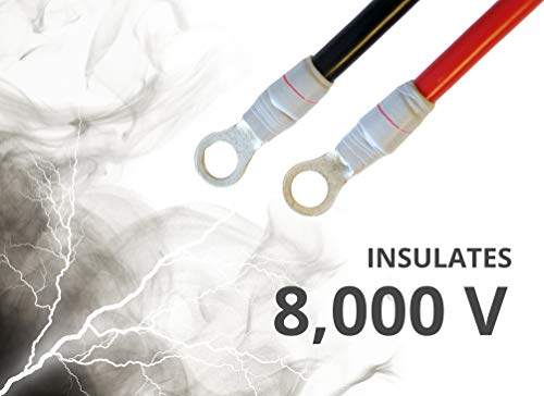 E/FUSING 112 - Flame Resistant High Temperature Self-fusing Silicone Electrical Insulation Tape 1 in x 30 ft - size: 1 in x 30 ft x 12 mil thick