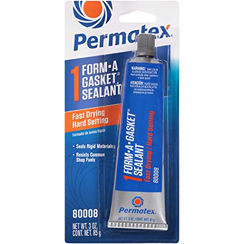 Permatex 80008 Form-A-Gasket #1 Sealant, 3 oz. - size: 3 Fl Oz. (Pack of 1), style: Form-A-Gasket #1