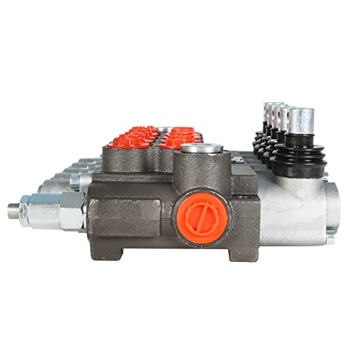 5 Spool 13GPM Hydraulic Directional Control Valve, 3600PSI SAE Ports