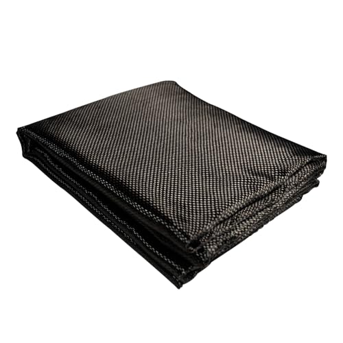 BONT Carbon Fiber Cloth Fabric Sheet, Plain Weave 3K/200g - 1m x 0.5m (3.28' x 1.64') - size: 1m x 0.5m