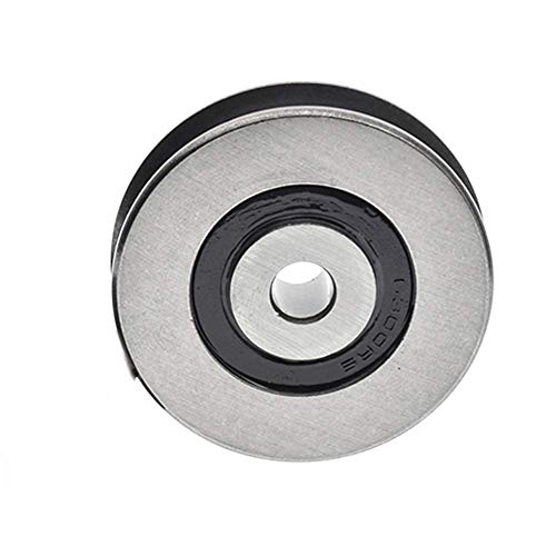Stainless Steel Deep U-Groove Ball Bearing Pulley, Metal Pulley, Wheel Bearings, Wire Rope Pulley 8mm/0.3" Inner Dia,Outside 40mm Diameter - size: 40MM