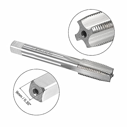 14mm x 1.5 HSS Metric Tap and Die Set Right Hand Thread,Tapping DIY Tool 3pcs (M14 x 1.5mm) - size: M14 x 1.5mm
