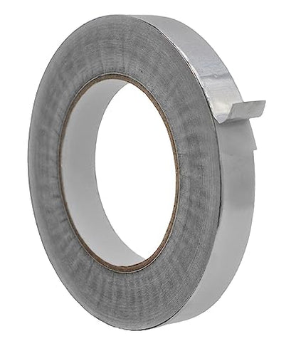 WOD Aluminum Foil Tape - 3/4 inch x 50 yds. (64-Pack) Heat Shield Reflective Sealant Tape - Ideal for HVAC, Duct, Pipe, and Metal Insulation and Repair. Low and High Temperature Resistant AFTR28 - color: 1 Case, size: 3/4 inch