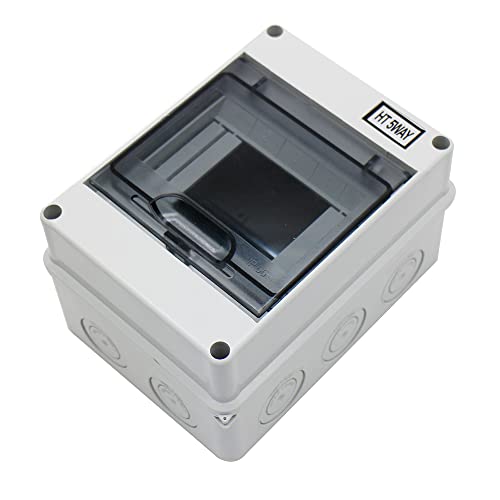 MAKERELE Circuit Breaker Distribution Box Electrical, 5 Way - size: 5WAY-160mmx120mmx95mm
