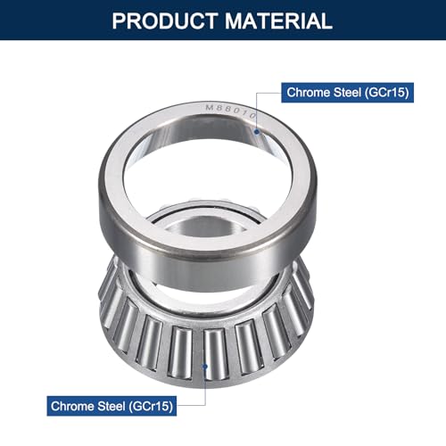 2 Pack M88048/10 Tapered Roller Bearing Cone and Cup Set - size: M88048/M88010