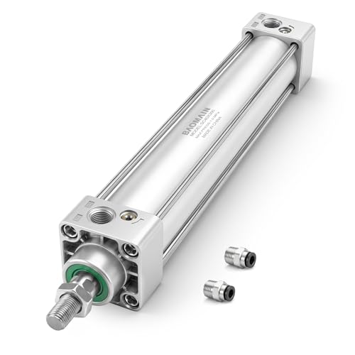 BAOMAIN Pneumatic Air Cylinder 1.57" Bore 12" Stroke SC40x300