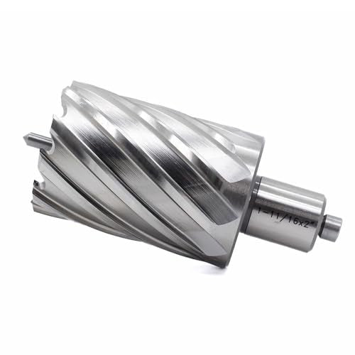 OSCARBIDE 1-11/16" x 2" HSS Annular Cutter 3/4" Weldon Shank Mag Drill Bit