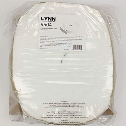 Strip Ceramic Fiber Alternative Blanket, 2200F Rated, 3" x 1" x 150", High Temperature Gasketing for Boiler, Wood Stove, Pellet Stove, Furnace, Kiln, Forge, 9504 - size: 3" x 1" Strip