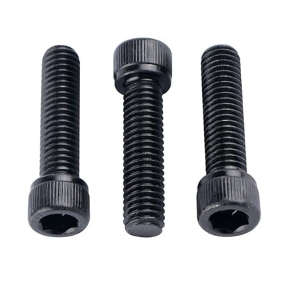 1/4-20 x 2 Socket Head Cap Screws Allen Hex Bolts, 304 Stainless Steel 18-8, UNC Fully Machine Thread, 25Pcs Black - color: Black, size: 1/4-20 x 2" (25PCS)