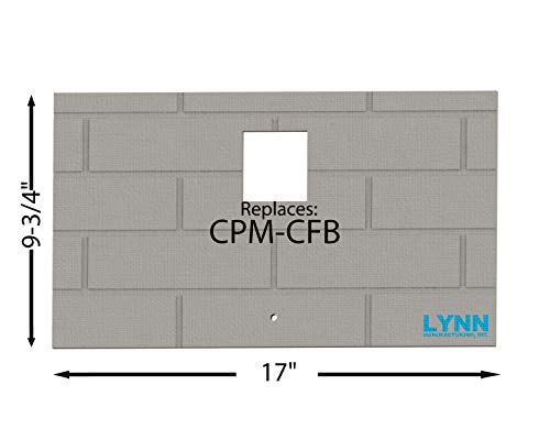 Replacement Englander Pellet Stove, CPM, Fiberboard, Firebrick, CPM-CFB, 2408A - size: P/N: CPM-CFB