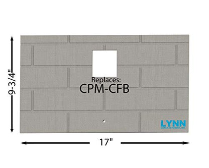 Replacement Englander Pellet Stove, CPM, Fiberboard, Firebrick, CPM-CFB, 2408A - size: P/N: CPM-CFB