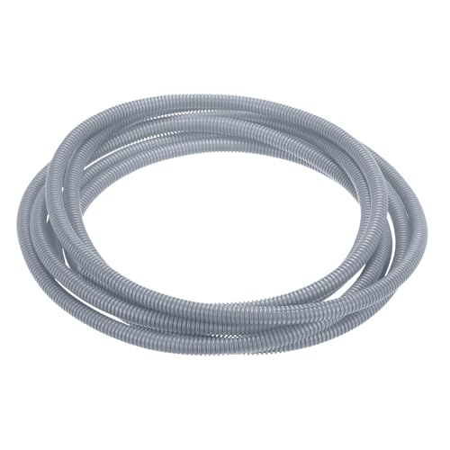 MECCANIXITY Plastic Split Wire Loom Tubing 1/2"(12mm) ID 20FT(6m), Gray - color: Gray, size: 1/2"(12mm) ID x 20FT(6m)