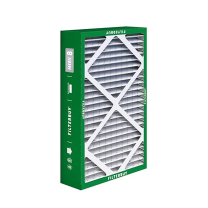 Filterbuy 16x26x5 Air Filter MERV 8 Dust & Allergy Defense (2-Pack) - size: 16x26x5