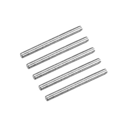 MECCANIXITY Fully Threaded Rod M4 x 40mm 0.7mm Thread Pitch 304 Stainless Steel Right Hand Threaded Rods Bar Studs 5 Pack - size: M4 x 40mm