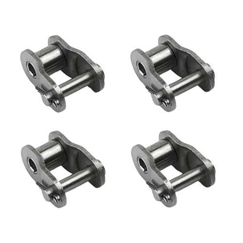 Jeremywell 50 SS Stainless Steel Roller Chain Offset Link (4PCS)