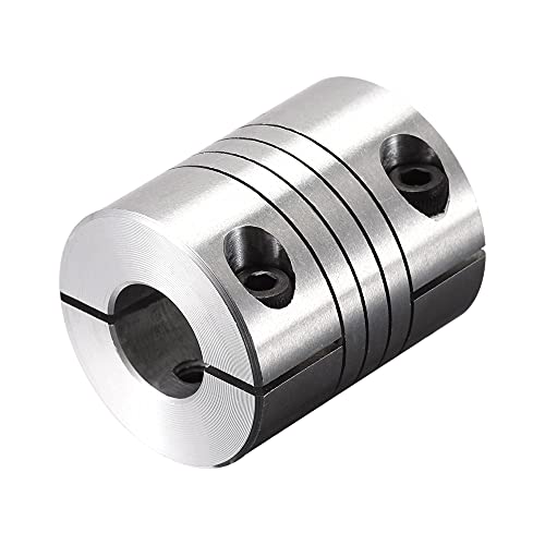 uxcell Motor Shaft 7mm to 11mm Helical Beam Coupler Coupling 25mm Dia 30mm Length - size: 7mm to 11mm