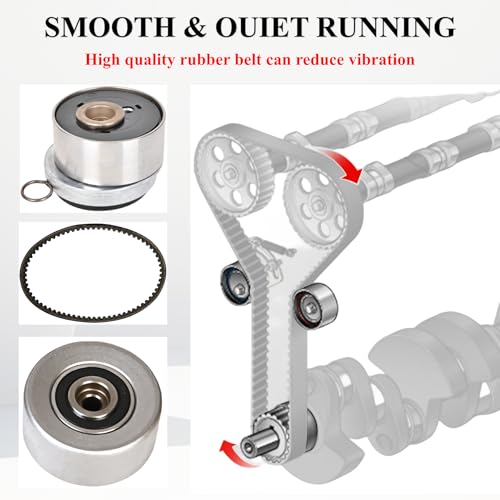 PANNUOSCS Timing Belt Kit with Tensioner 24422964 Fit for Sonic Cruze 1.6L