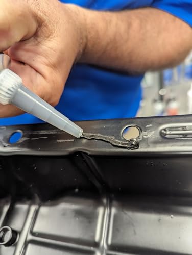 Permatex 24105 Ultra Black Maximum Oil Resistance RTV Silicone Gasket Maker, 10.6 oz. Cartridge - size: 13 Fl. Oz., style: Ultra Black