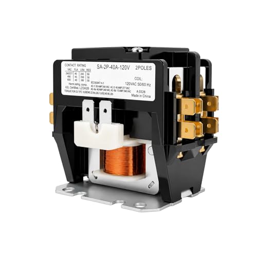 40A 2 Pole Contactor 120V Coil for AC Pump Elevator Lighting