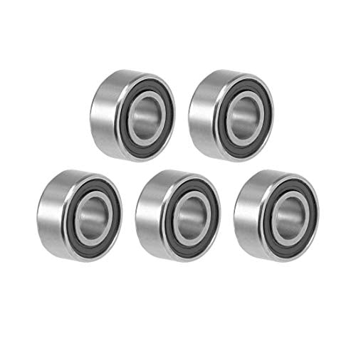 uxcell 683-2RS Deep Groove Ball Bearing 3x7x3mm Double Sealed ABEC-3 Bearings 5-Pack - size: 3mmx7mmx3mm