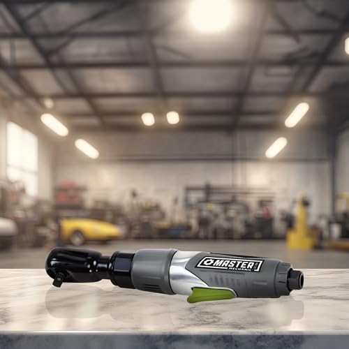 INTRADIN (SHANGHAI) IMPORT & EXPORT Master Mechanic 1202s1111 Air Ratchet with Aluminum Housing, 3/8"