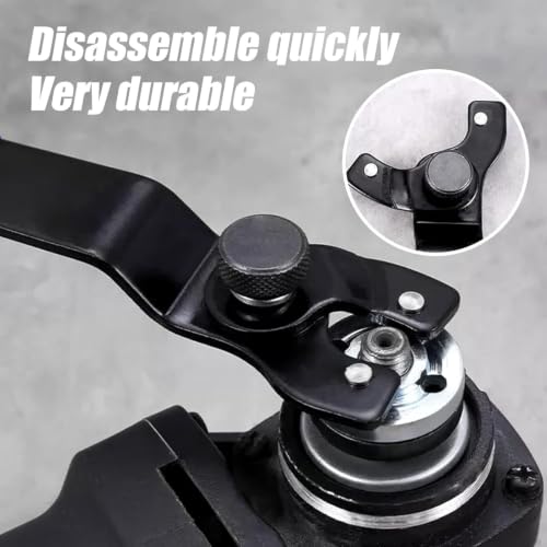 OLIREXD Angle Grinder Universal Adjustable Pin Wrench for Angle Grinder Machine (1, Yellow) - color: Yellow
