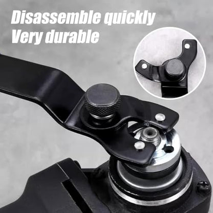 OLIREXD Angle Grinder Universal Adjustable Pin Wrench for Angle Grinder Machine (1, Yellow) - color: Yellow