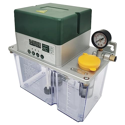 220V Automatic Lubrication Gear Pump 4L CNC Digital Electric Lubricator Pump Oiler