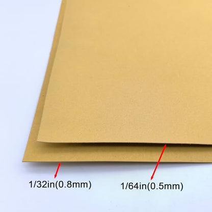 Strongthium 4 Pcs Non Asbestos Gasket Making Material Paper Sheet