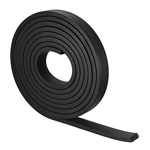 uxcell EPDM Rubber Foam Sheet Strips 3/8" T x 0.39" W x 157.5" L, Neoprene Rubber Sheet Rolls for DIY Gasket, Sealing Padding, Reduce Vibration Mat - size: 3/8"T x 0.39"W x 157.5"L