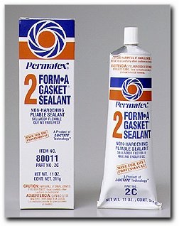 Permatex 80011 Form-A-Gasket #2 Sealant, 3 oz. Tube