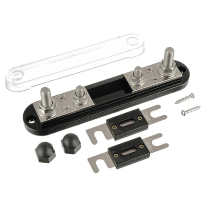 BOJACK ANL Fuse Holder Block with 2Pcs 350A ANL Fuse, Maximum Current 750A - size: 350A