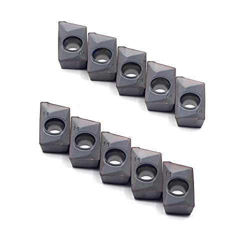 OSCARBIDE APKT1604 TiAIN Coated Carbide Milling Inserts 10Pcs