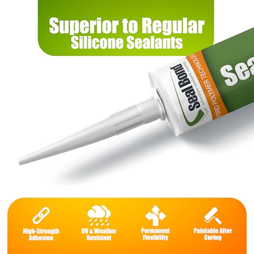 105 Industrial & Marine Adhesive Sealant, Waterproof, 10.1 oz, White - color: White