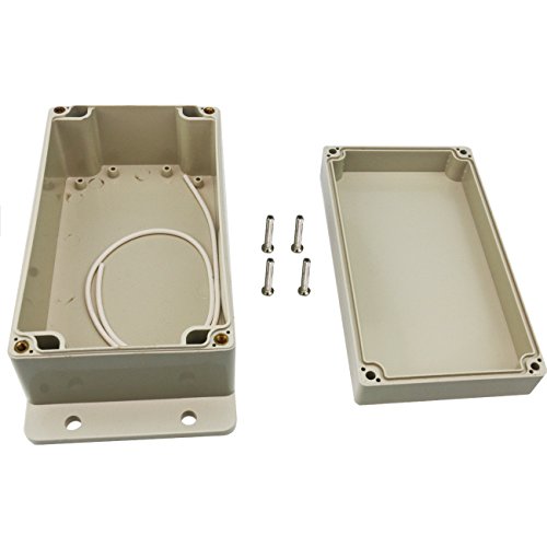 Ogrmar Plastic Dustproof IP65 Junction Box DIY Case Enclosure 6.2x3.5x2.5 - size: 6.2" x 3.5" x 2.5"