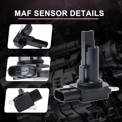 22204-0V010 Mass Air Flow Sensor MAF 22204-0V020 Fit fot 2011-2016 Scion TC, Fit for Lexus CT200H RX350 HS250h GS350 IS250 IS300, Fit for 2010-2020 Toyota Camry Corolla Sienna 4Runner Prius