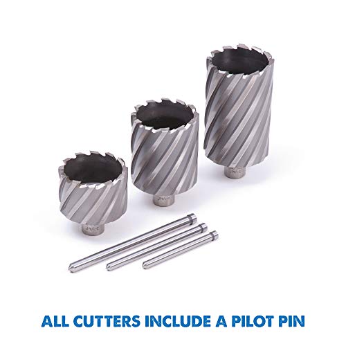 Evolution CC125L 1-1/4-Inch Diameter x 2-Inch Depth of Cut Cyclone High Speed Steel Annular Cutter - size: 1-1/4-Inch Diameter x 2-Inch Depth, style: High Speed