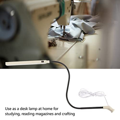 LED Sewing Light, Industrial Sewing Machines Sewing Machine Thread Stand LED Light 10W 64 Lamp Beads for Workbench Lathe US Plug
