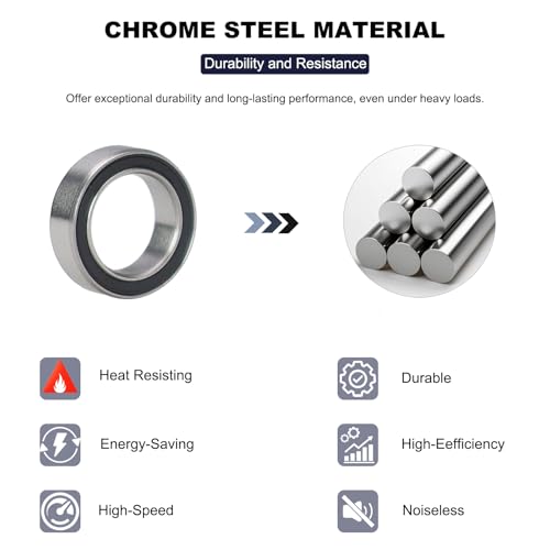 20 PCS MR128-2RS Deep Groove Ball Bearings 8mm Inner Dia 12mm OD 3.5mm Bore Double Rubber Sealed Chrome Steel for RC Cars/Planes/Drone/Robotics and Small Electric Motors(MR128 RS) - size: MR128-2RS