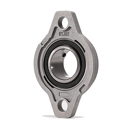 XIKE 4 Pcs KFL007 Mounted Pillow Block Bearings Bore 35mm/1.37inch. - size: KFL007 Bore 35 mm