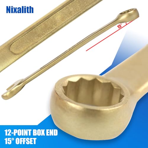 Nixalith Non-Sparking Combination Wrench 65mm - color: 65mm