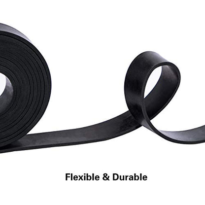 TORRAMI Solid Neoprene Rubber Strips Roll 1/16 (.062) inch Thick X 2 inch Wide X 10 Feet, for DIY Weather Stripping, Gasket, Seal - size: 2" Wide X 10' Long, style: 1/16 (.062)" Thick
