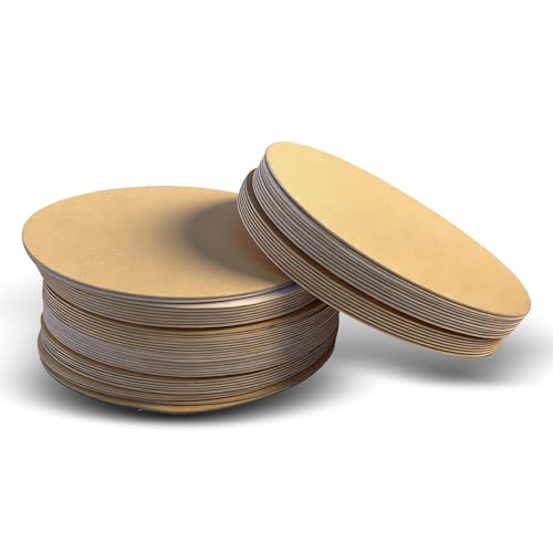 waltyotur 100Pcs Hook and Loop Sanding Discs 5 Inch NO-Hole 80-Grit Sandpaper Sanding Discs Hook and Loop Backing Aluminum Oxide Round Sandpaper for Polishing Accessories - size: 80-Grit, style: 5 Inch
