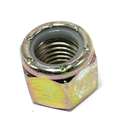 INFAST Grade 8 Yellow Zinc Nylon Insert Lock Hex Nuts - 3/4"-10 (5 Pcs) - size: 3/4"-10