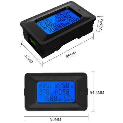 Digital Multimeter Power Monitor 100A AC 110-250V