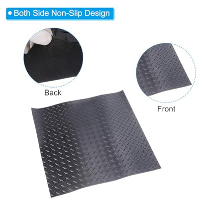 PATIKIL Shock Absorbing Mat Rubber Anti Vibration Pads 20"x20"x0.12" Black