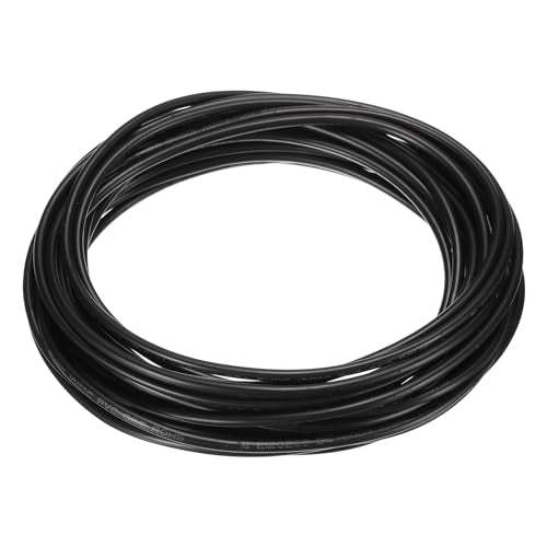 uxcell Black PVC Tube Wire Harness Tubing, 2mm ID 10ft Sleeve for Wire Sheathing Wire Protection - color: Black, size: 2mm