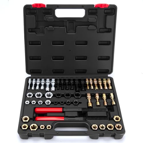 48PCS Thread Chaser Set, Thread Chaser Kit UNC UNF Metric Sizes
