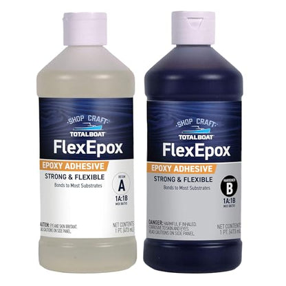 TotalBoat FlexEpox Flexible Epoxy Glue Adhesive - 32 oz
