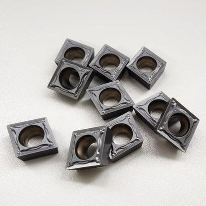20pcs CCMT32.51 CCMT09T304 Lathe Turning Inserts for Stainless SteelCR6011 - size: 1-20P-CCMT09T304-MM-CR6011